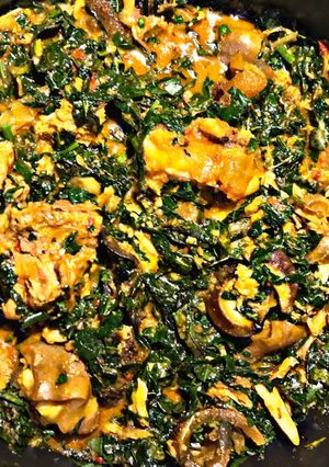 A picture of Ofe Owere (owere soup).
