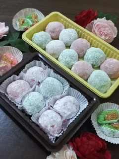 Foto resep Mochi Isi Kacang Tanah (Lembuuuuttt bgt)