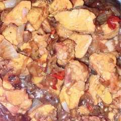 รูปของ Ayam kecap pedas manis