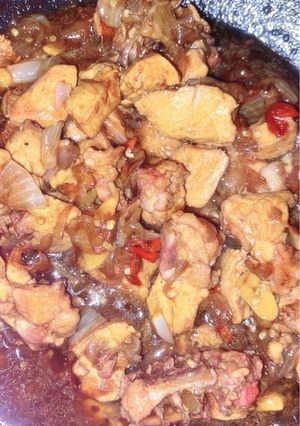 Foto resep Ayam kecap pedas manis
