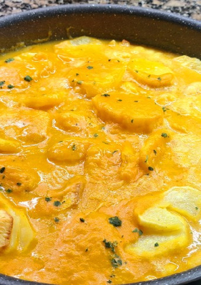 Una foto de Merluza al cava en Taurus Trending Cooking