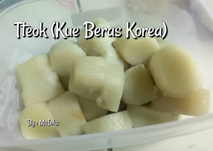 Tteok / Ddeok (Kue Beras Khas Korea)
