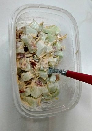 A picture of Cucumber salad.
