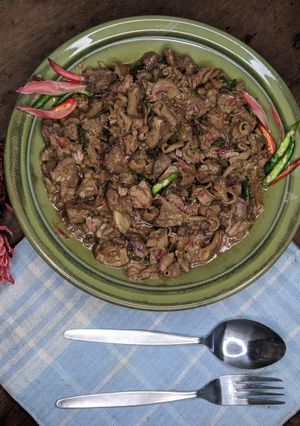 Foto resep Jerohan Ayam Bumbu Kecombrang