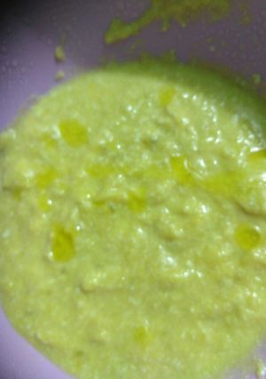 Foto resep Bubur Saring kabocha kacang polong MPASI 7m+