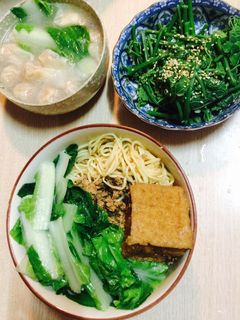 肉燥乾麵 的食譜成品照片