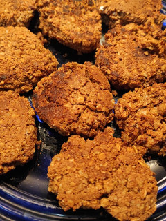 Foto principal de Galletas de avena, coco y nueces sin horno