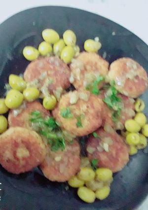 صورة لوصفة كريات شيفلور بالزيتون