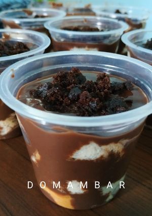 Foto resep Dessert box nyoklat dan ga eneg
