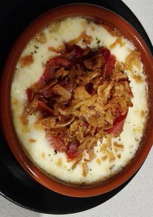 Una foto de 🧀Queso provolone al horno🧀