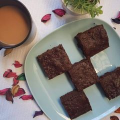 A picture of Microwave Brownies.