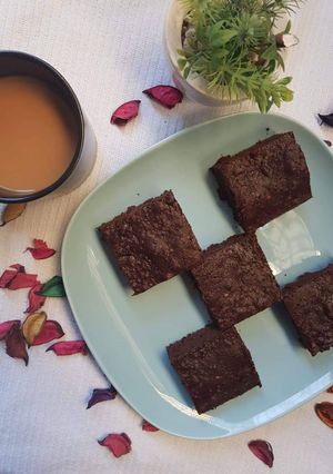 A picture of Microwave Brownies.