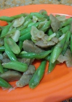Foto resep Tumis Buncis Bakso Simple
