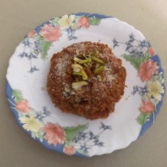 A picture of Red Carrot Halwa.
