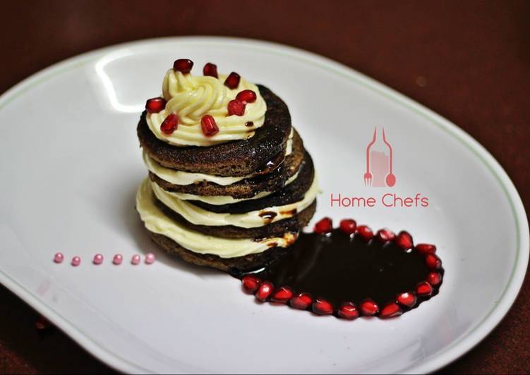 Simple Way to Make Super Quick Homemade Honey choco pancakes