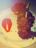Fried mutton chops