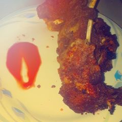 A picture of Fried mutton chops.