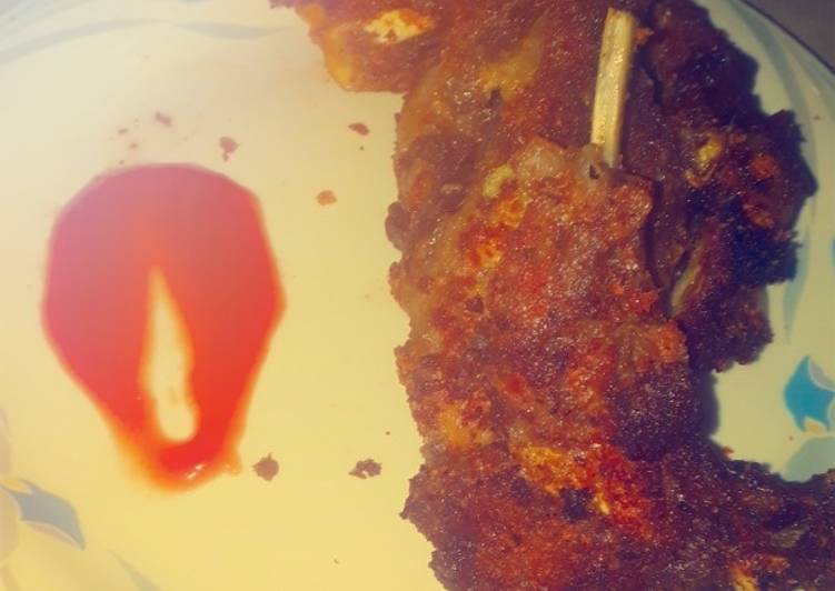 Simple Way to Make Homemade Fried mutton chops