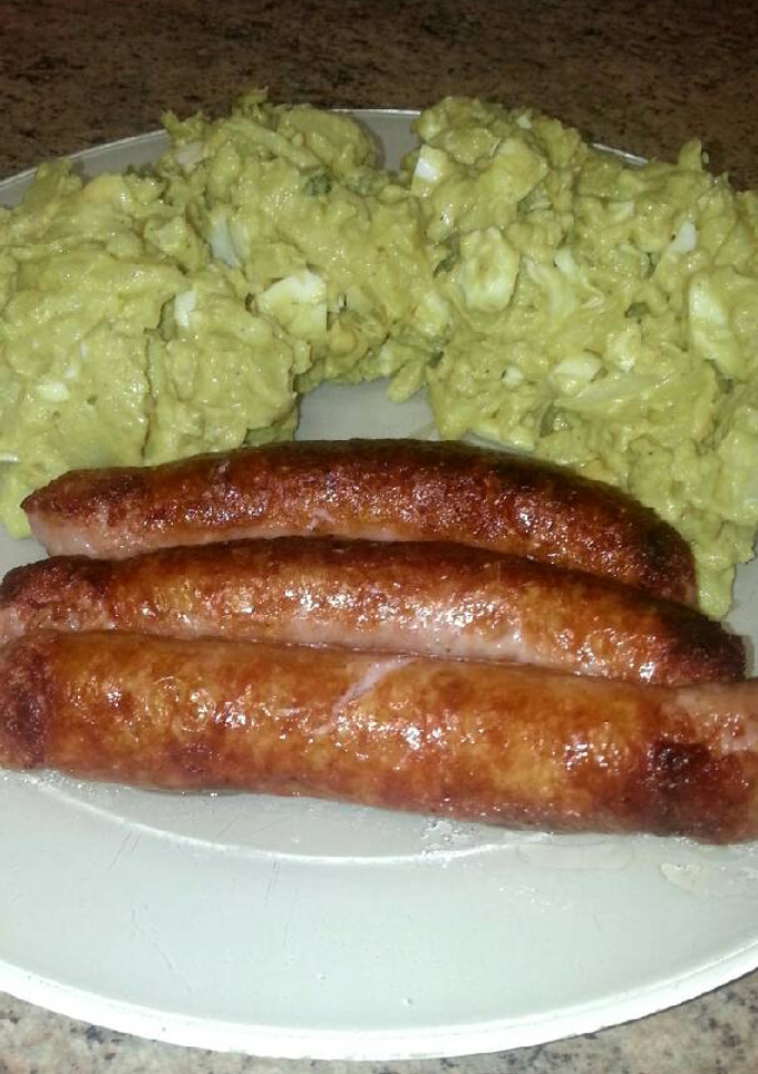 Una foto de Ensalada de patatas alemana