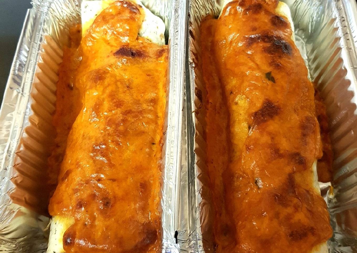 My Chicken & Chorizo Enchiladas. 😁