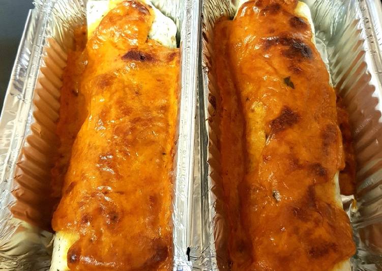 My Chicken & Chorizo Enchiladas. �?