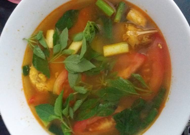 Resep Ikah kuah kuning, Lezat Sekali