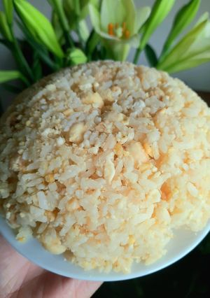 Hình của món Xôi sen đậu xanh.