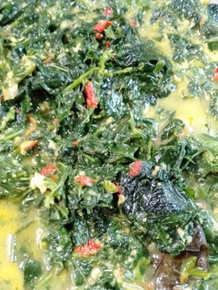Foto resep Sayur santan daun singkong pedas