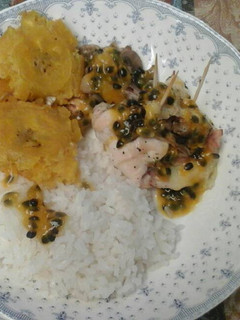 Una foto de Pechuga rellena