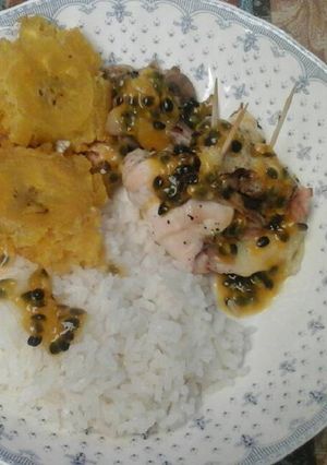 Una foto de Pechuga rellena