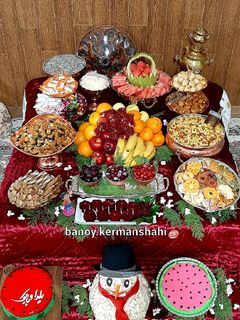 عکسی از دستور سفره شب یلدا ۱۴۰۲