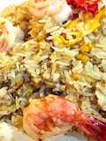 ข้าวผัดกุ้งกระเทียม
