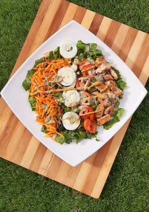A picture of Quick and easy chicken salad.