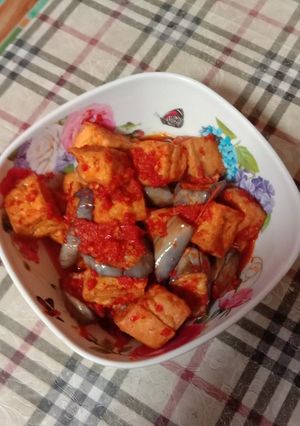 Foto resep Sambel tahu terong