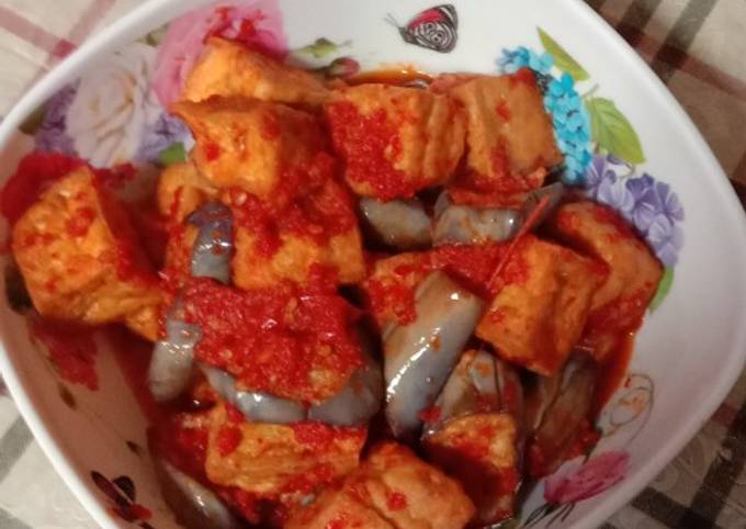 Cara membuat Sambel tahu terong Cara membuat Sambel tahu terong