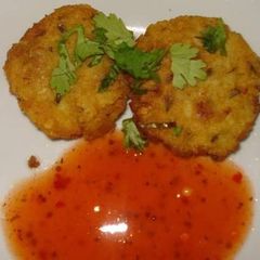 Aloo chicken kabab A picture of Aloo chicken kabab.