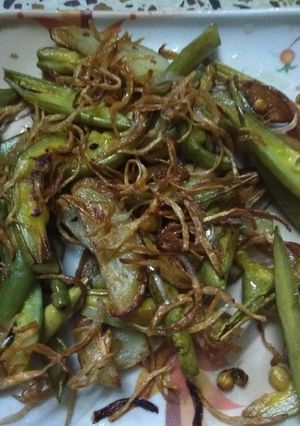 A picture of Parwal aalu ki bhaji.