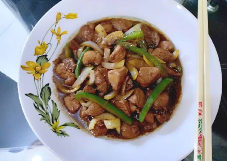 Resep Chicken teriyaki Lezat