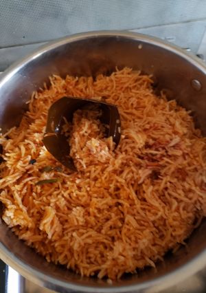 صورة لوصفة زربيان مبخر بالفحم بطريقتي الخاصه