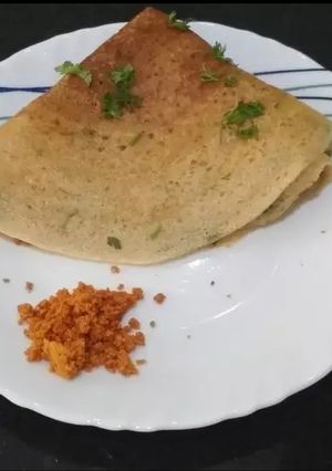 A picture of Wheat Flour Dosa.