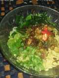Sarimi ayam Jamur