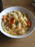 Sopa para día ventoso y lluvioso