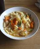 Sopa para día ventoso y lluvioso