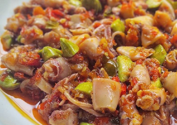Resep Sambal cumi pete yang Enak Banget