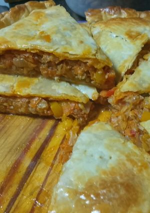 Una foto de Tarta de Merluza (Enlatada)