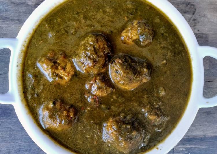 Recipe of Homemade Palak Chicken Kofta