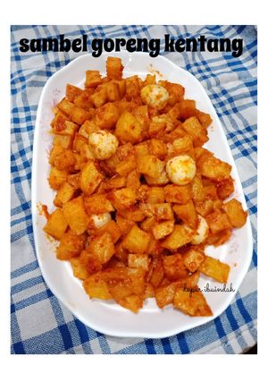 Foto resep Sambel goreng kentang