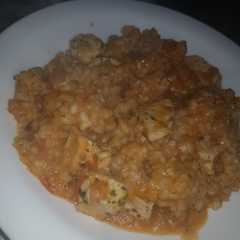 Una foto de Arroz con pollo