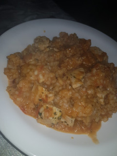Una foto de Arroz con pollo