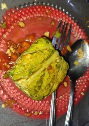 Foto resep SAWI GULUNG ISI TAHU (DIET PROGAM)